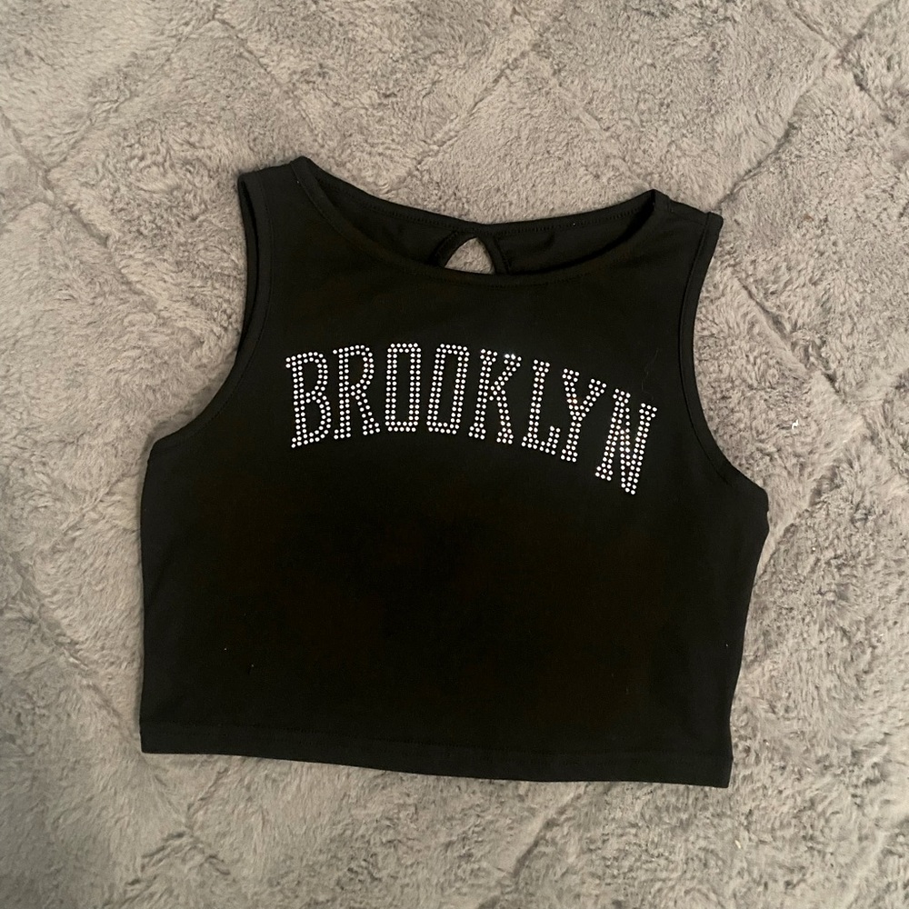NEW rhinestone tank top